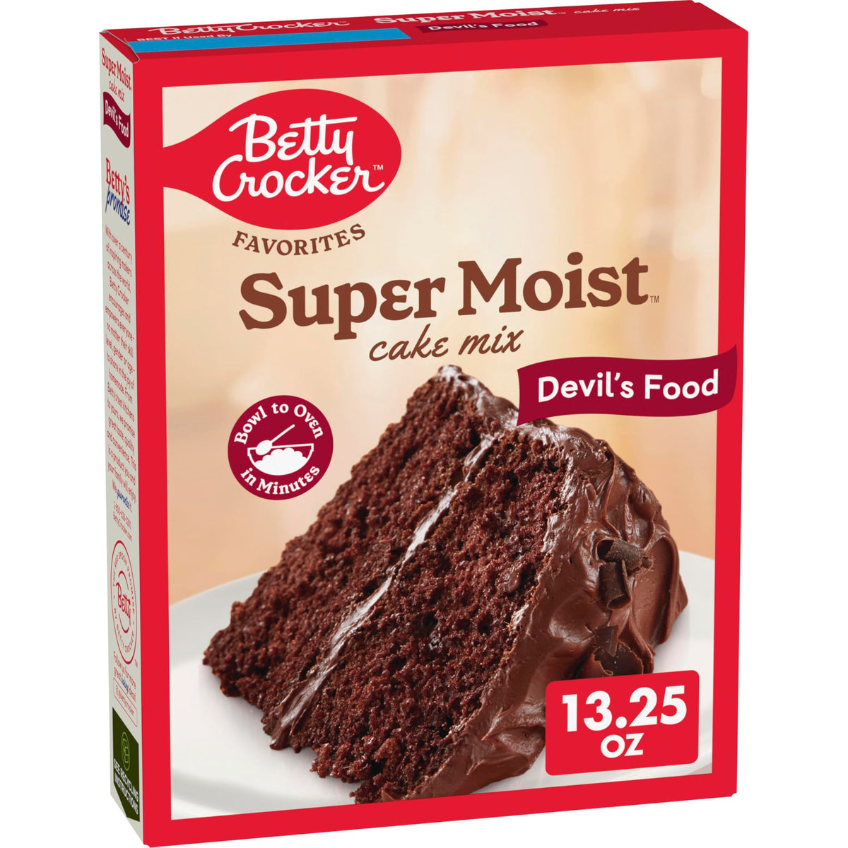 Betty Crocker Super Moist Milk Chocolate Cake Mix (2 Pack