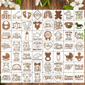 Baby Shower Stencils for Onesies 3"