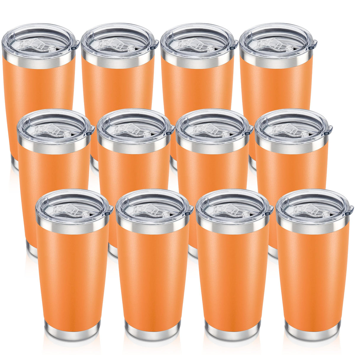 20 oz Tumbler with Lid Stainless Steel Insulated Tumblers Bulk Cups Mug