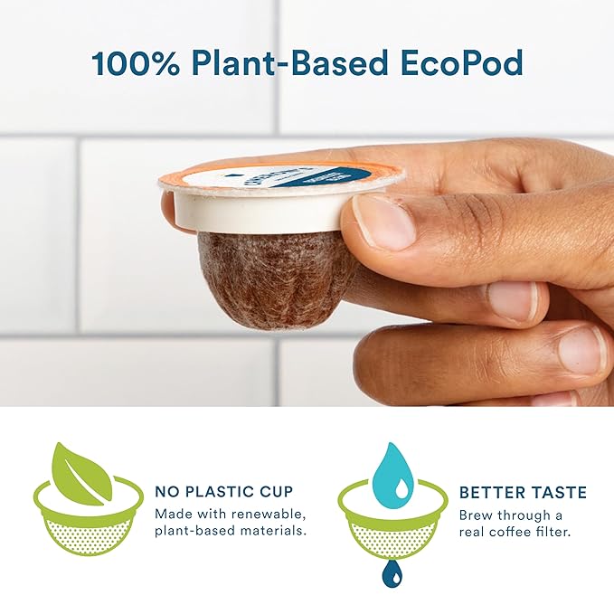Cameron's Coffee Single Serve Pods, Flavored, Cinnamon Sugar Cookie, 12 Count (Pack of 6)