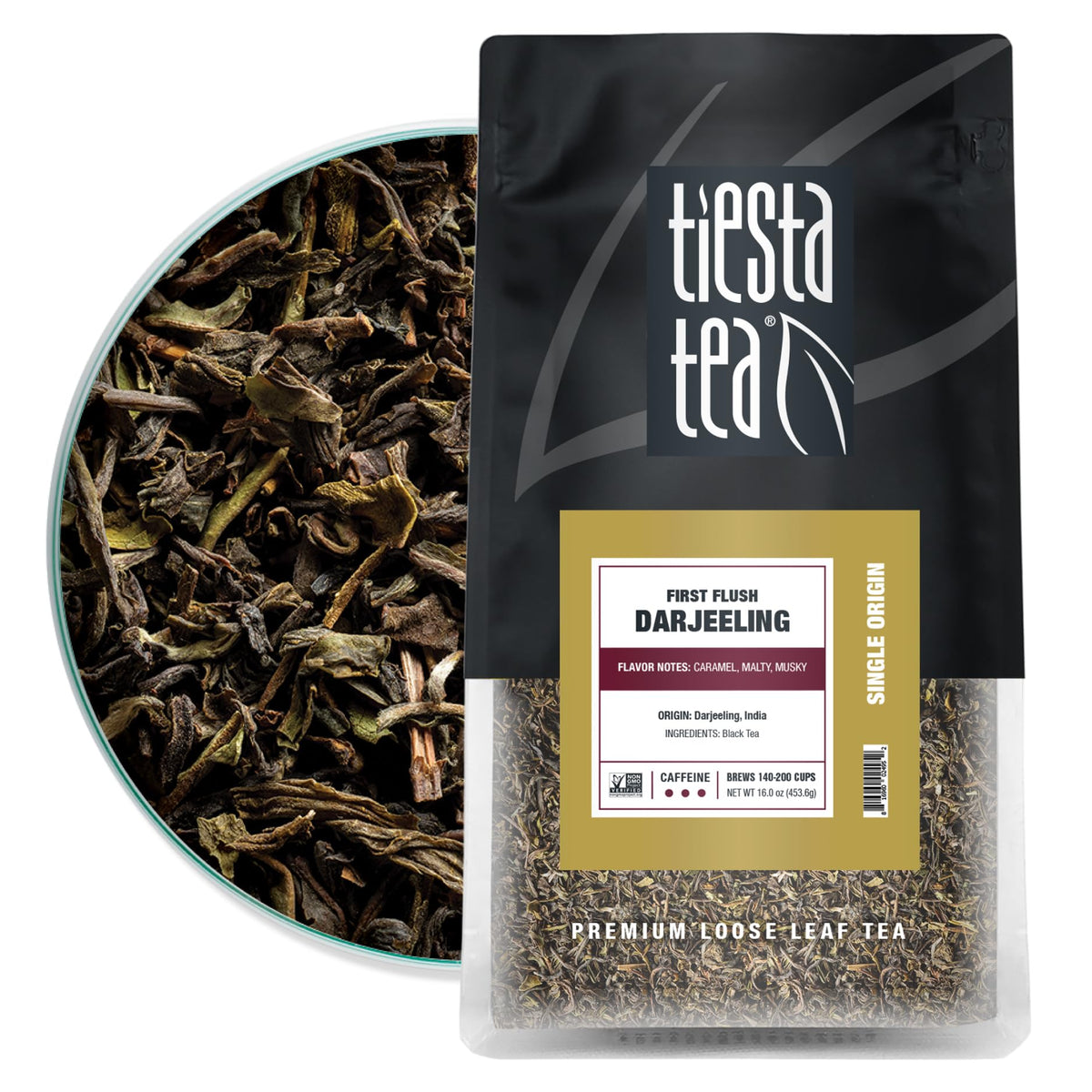 Tiesta Tea Victorian Earl Grey, Loose Leaf, Floral Earl Grey Black Tea, 4oz