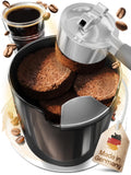 homeffect Knock Box for Coffee Grounds - Innovative Barista Accessory with Improved Handling - Coffee Knock Box for Espresso Machine, Black