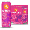 ZYN Tasty Turmeric Drink Low Cal, No Added Sugar Mixed Berry, 6 Pack