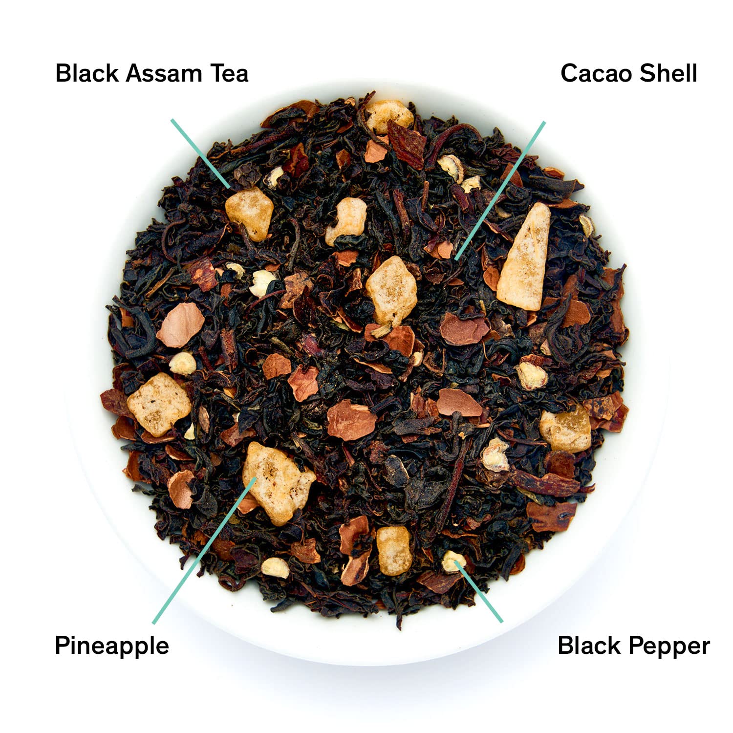 August Uncommon Silencio Loose Leaf Tea – Pineapple & Cacao (1.8oz)