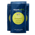Amazon Fresh Organic Fair Trade Peru Whole Bean Coffee, Medium Roast, 12 Ounce (Pack of 3)