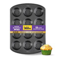 Wilton Gold Non-Stick Muffin Pan, Made Without PFAS, 12-Cup