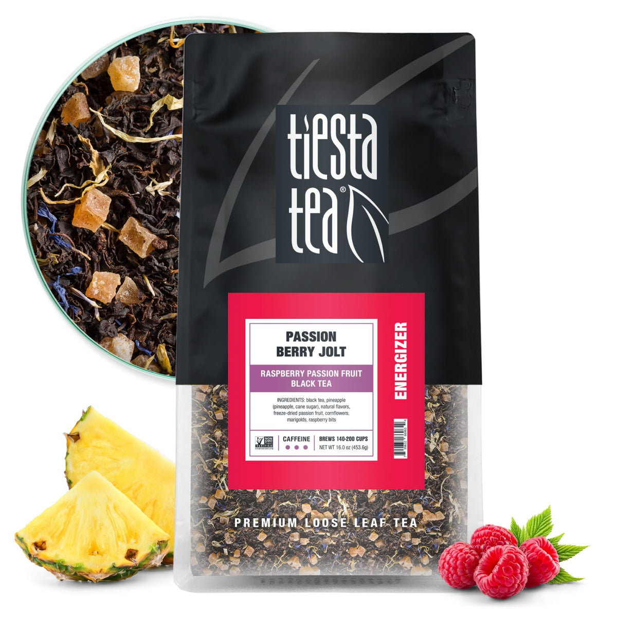 Tiesta Tea Victorian Earl Grey, Loose Leaf, Floral Earl Grey Black Tea, 4oz