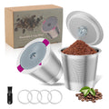 1 Pack Reusable K Cup Coffee Pods, Stainless Steel Refillable K Cup Coffee Filters for Keurig 1.0 and 2.0 Coffee Makers