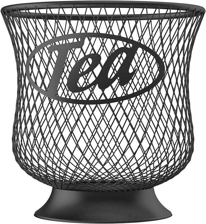 Tea Pod Holder, Sturdy K Cup Organizer, Large Capacity K Cup Storage for Keuring Espresso Capsule Coffee Creamer, Easy to Refill and Organize for Cafe Bar, Coffee Bar Decor