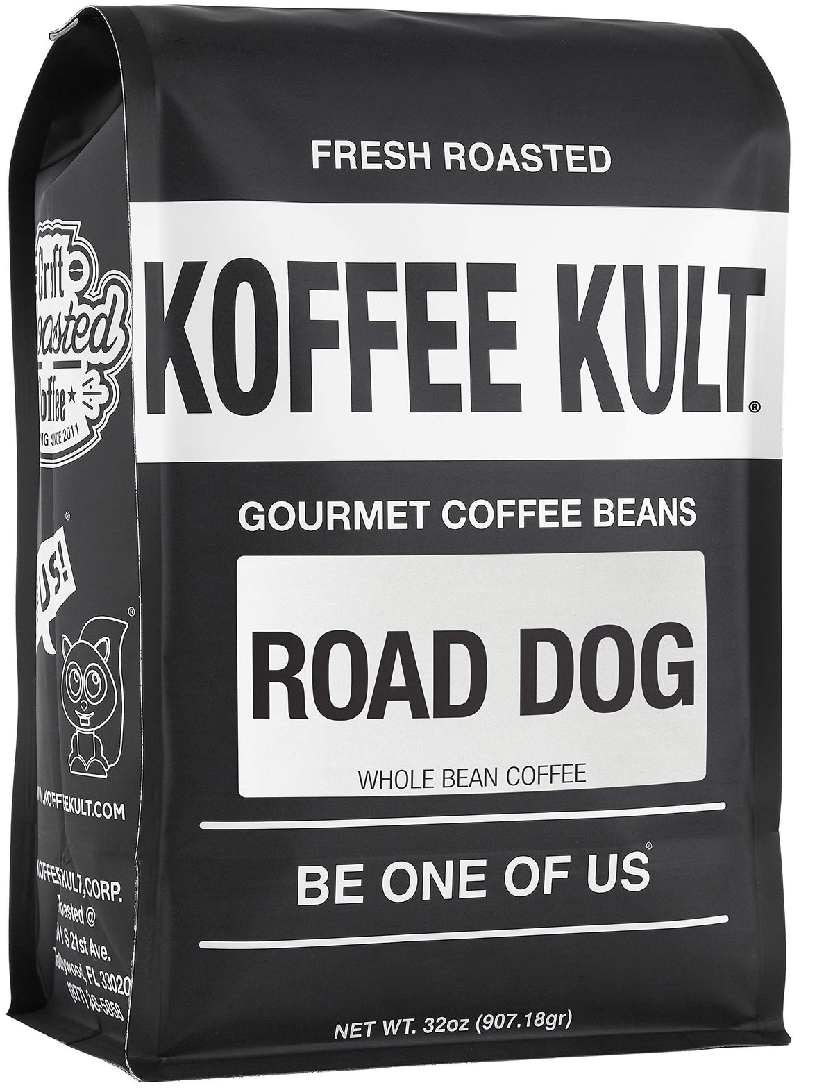 Koffee Kult Colombian Medium Roast Coffee Beans 100% Single Origin Colombia Arabica Whole Bean (Whole Bean, 32oz)