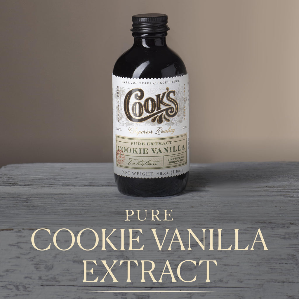 Cook's Choice Pure Cookie Vanilla Extract for Baking, 8 oz