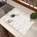 Artbloss Dish Drying Mat Absorbent Diatomite Coffee Mat, 16" x 24"