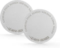 MHW-3BOMBER 58.5mm Espresso Puck Screen 2 Packs Metal Coffee Filter Reusable Espresso Filters for 58mm Portafilter Basket 0.8mm Thickness FG7010-OS