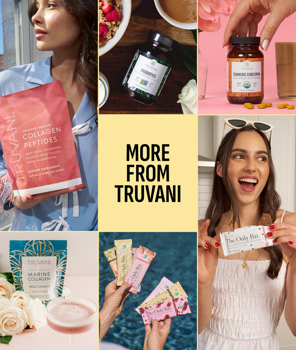 Truvani Organic Plant Based Protein Powder | Banana Cinnamon | 10 Servings