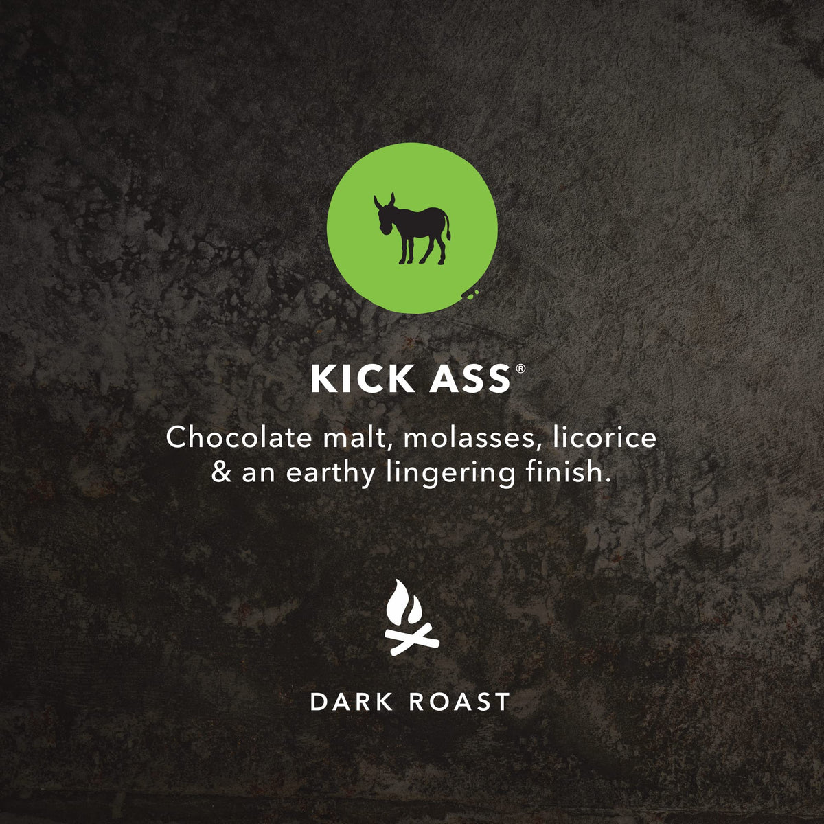 Kicking Horse Coffee Kick Ass, Dark Roast, Ground, Certified Organic, Fairtrade, Kosher, Black, 284 g, Pack of 6