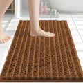 Arotive Bathroom Rugs Mat 24x16, Soft Absorbent Chenille Shaggy Bath Mat