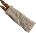 Linen Baguette Bag - Single 8 x 27" Ideal for Homemade Baguette Bread, Unbleached, Reusable Food Storage, Housewarming, Wedding Gift, Storage for Artisan Bread - Bakery & Baguette