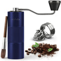 Premium Manual Coffee Grinder for Espresso, Pour Over & French Press with Stainless Steel Conical Burr, Precision Adjustable Hand Grinder, Compact Travel Size - by Alpaca Ventures