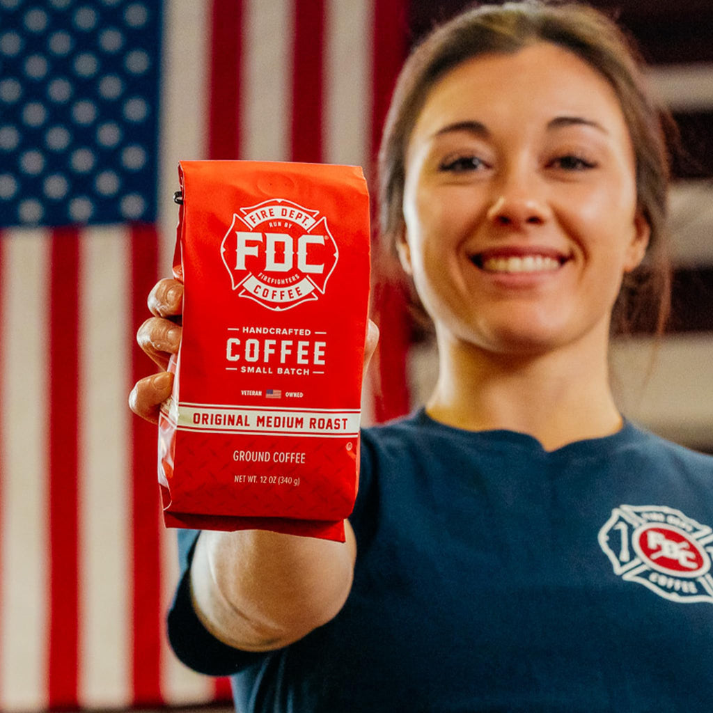 Fire Department Coffee Original Ground Coffee - 12 oz