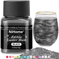 NiHome Edible Food-Grade Glitter Powder Glimmer Luster Dust for Drinks, 10g
