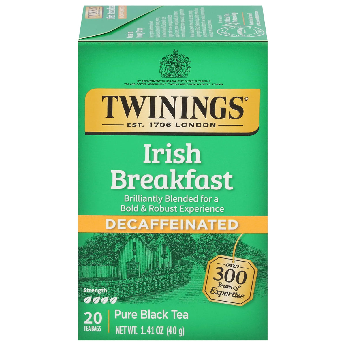 Twinings Blackcurrant Breeze Black Tea Individually Wrapped Bags, 20 Count (Pack of 1), Sweet, Tangy Taste, Caffeinated, Enjoy Hot or Iced, 20 Teabags