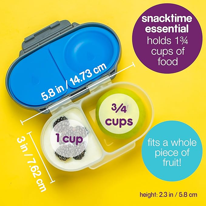 B.box Lilac Pop Snackbox, 1 EA