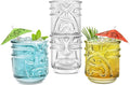 Final Touch Tiki Cocktail Glasses, Set of 4