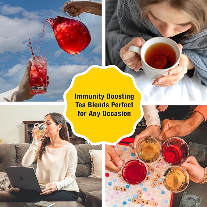 Tiesta Tea - Cranberry Hibiscus Rooibos Tea, Fireberry, Loose Leaf, Herbal Blend with Hibiscus, Cranberry, Currants & Rooibos, Enjoy Hot or Iced, 1.7oz Resealable Pouch, 25 Cups