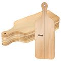 Lounsweer 6 Pcs Thicken Cutting Board Bulk Wood Board for Chopping Serving Charcuterie Material for Laser Engraving Mother' Day Wedding Housewarming Gift
