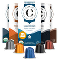 Cru Kafe Variety Organic Espresso Pods, Nespresso Original, 50 Pods