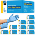 Inspire Nitrile Exam Gloves | The Original Quality Stretch Nitrile Light Blue | 4.5 Gloves Disposable Latex Free Medical EMT