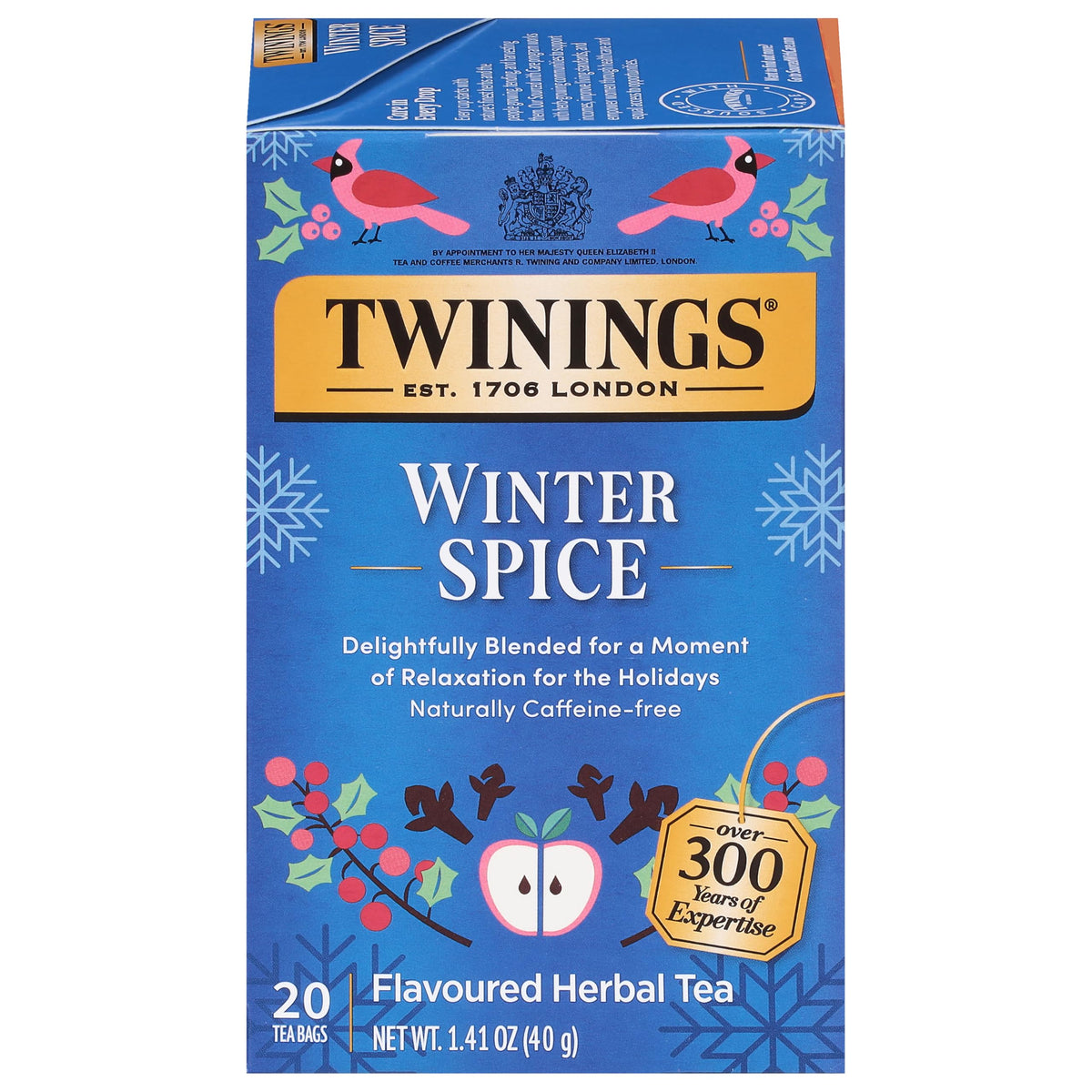 Twinings Blackcurrant Breeze Black Tea Individually Wrapped Bags, 20 Count (Pack of 1), Sweet, Tangy Taste, Caffeinated, Enjoy Hot or Iced, 20 Teabags