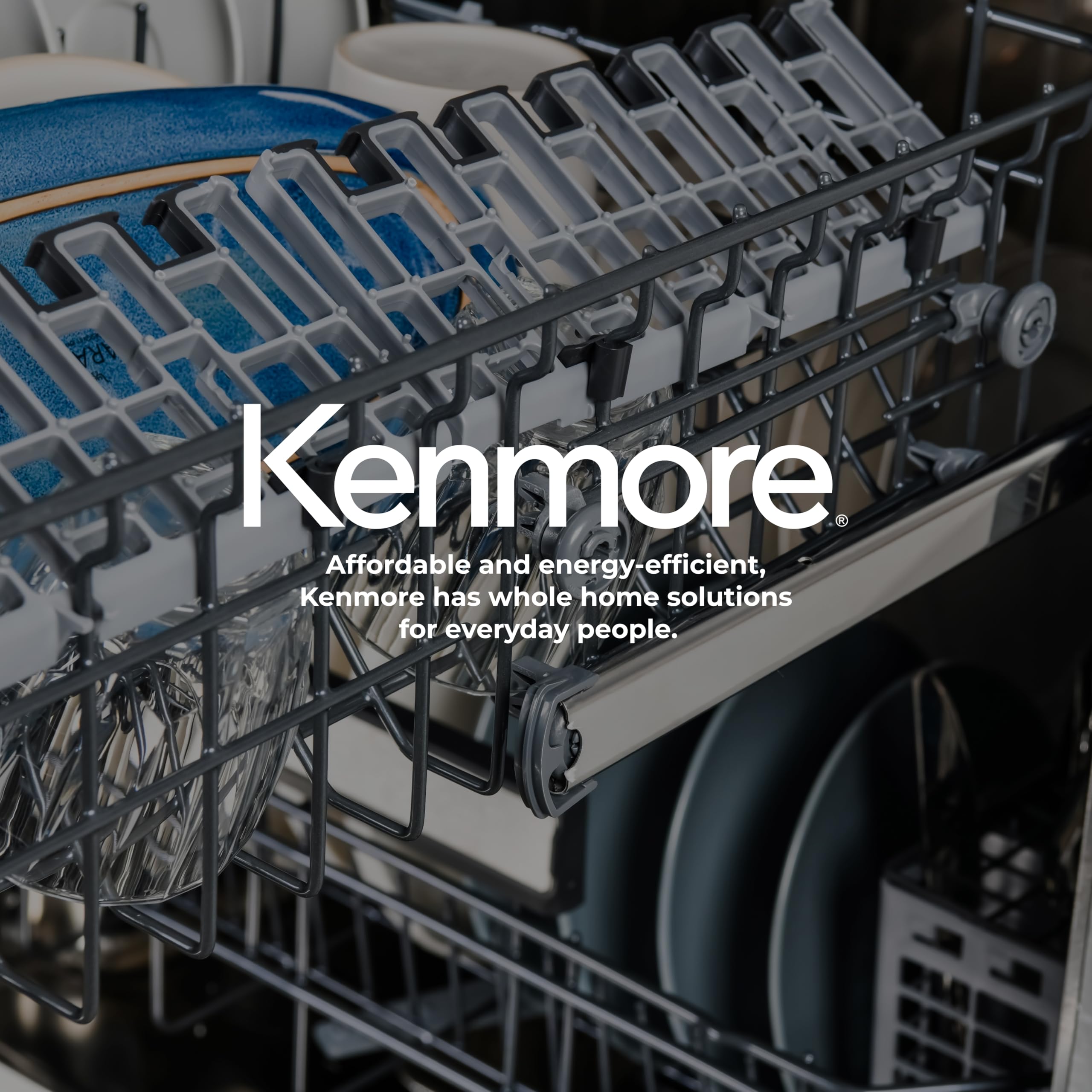 Kenmore Elite 24" Built-In Dishwasher - Black