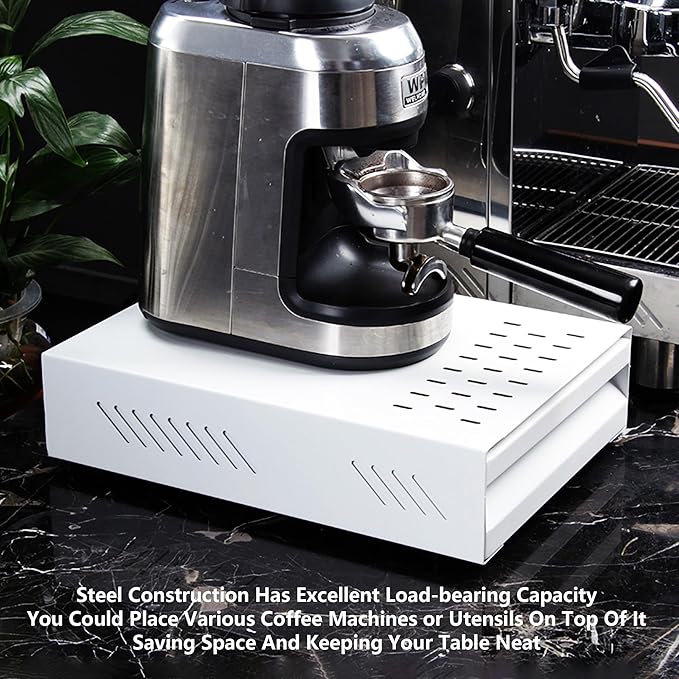 Coffee Knock Box Large Size Espresso Knocker Coffee Grounds Knock Drawer