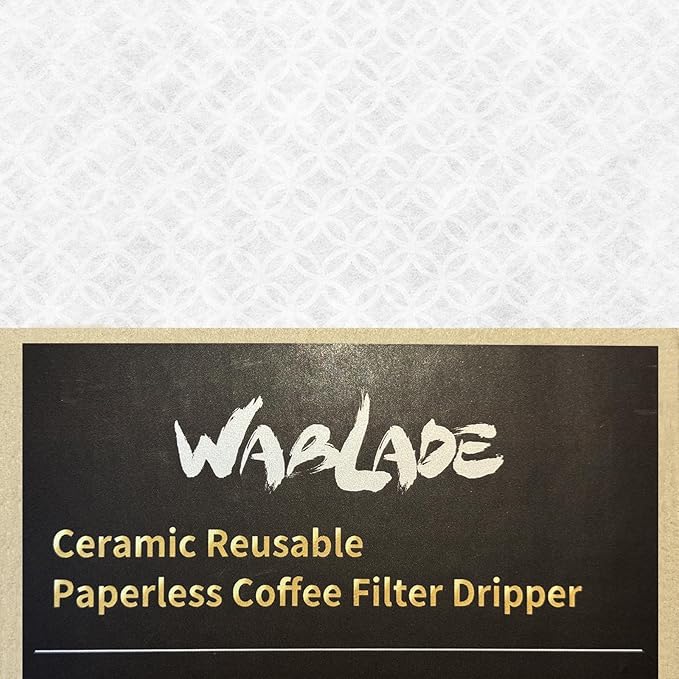 Ceramic Reusable Coffee Filter Dripper Paperless Sustinable Mt. Fuji Made in Japan (Light Green)
