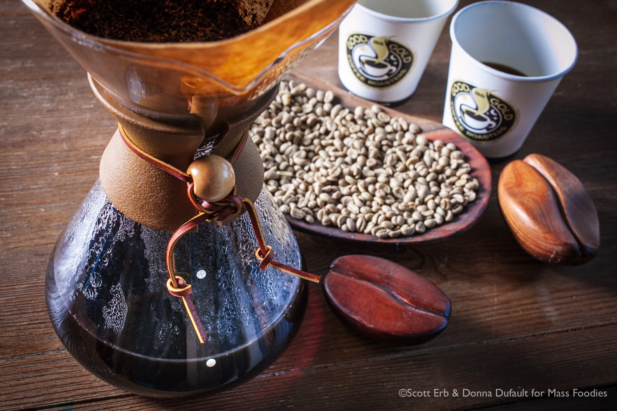 Tanzania Peaberry Coffee - Good As Gold Coffee Roasters - 5lb Whole Bean (Medium Roast) - 100% arabica