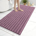 Arotive Bathroom Rugs Mat 47x24, Soft Absorbent Chenille Shaggy Bath Mat