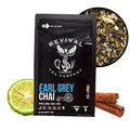 Revival Tea Company Earl Grey Chai Tea - Black Tea Blend with Fresh Spiced Chai and Bergamot Flavor - 24 Tea Bags