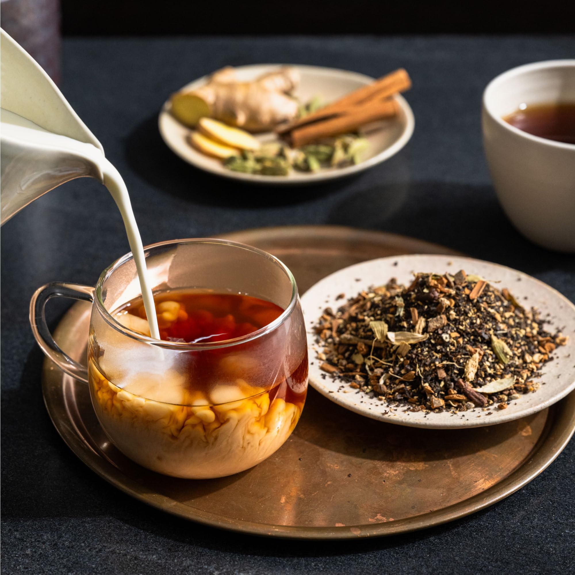 Rishi Tea Masala Chai Organic Black Sachet Tea Bags, Caffeinated, 15ct