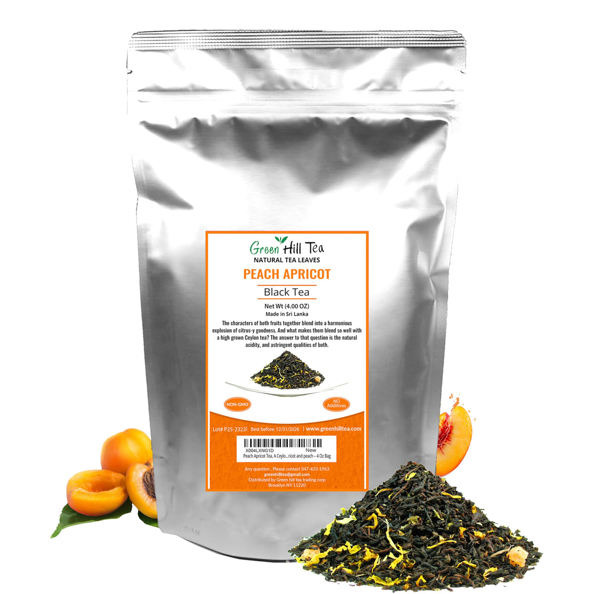 GreenhillTea Aged puerh tea Yunnan Pu-erh – Fermented Loose Leaf Tea, Smooth & Earthy Flavor, Pu-erh tea is an excellent, nutrient-rich choice for brewing kombucha, NO GMO, NO Additives, 100% natural 4 oz