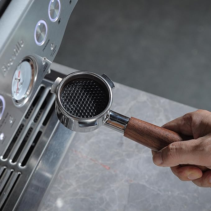 Breville Espresso Accessories Kit Includes 54mm Bottomless Portafilter, Precision Tamper, Coffee Distributor, Leather Tamping Mat and WDT Tool