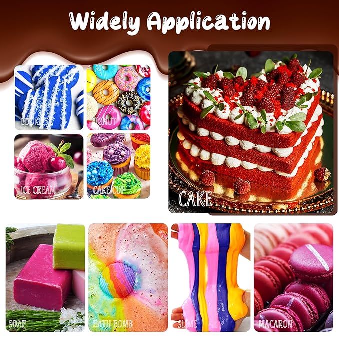 Food Coloring Gel - Vibrant Color Gel Food Coloring for Cake Decorating, Baking, Easter Egg, Icing - Tasteless Food Color Dye for Fondant, Cooking, Slime, Airbrush (Black, 5.3oz)