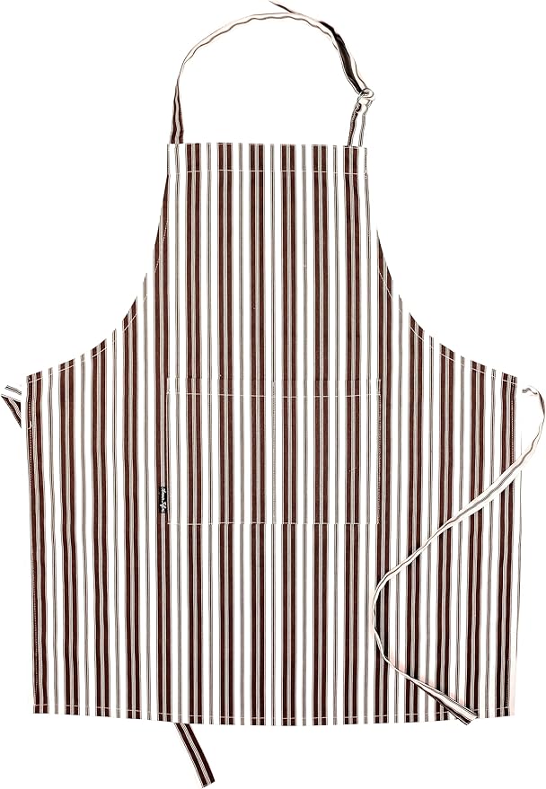 AMOUR INFINI Cotton Solid Aprons for Women with Pocket, Adjustable Strap and Waist Ties Washed Chef Aprons for Cooking, Baking and Gardening (27.5x33 Inches - Green)