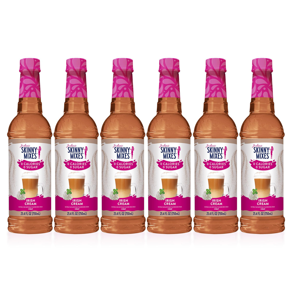 Jordan's Skinny Mixes Butter Toffee Coffee Syrup, Pack of 2, 25.4 fl oz