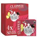 Clipper Organic English Breakfast Tea, 4 pack / 320 Tea Bags