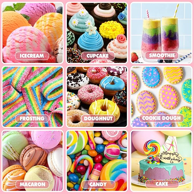 Food Coloring - Vibrant Liquid Icing Food Coloring Set for Baking, Cake Decorating, Easter Egg, Airbrush - Tasteless Food Color Dye for Fondant, Slime, DIY Crafts - 5.5 Fl.oz / 160ml Each (Green)