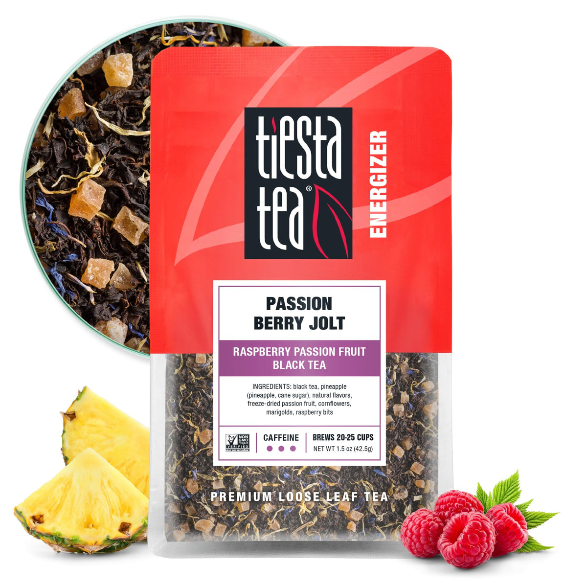 Tiesta Tea Victorian Earl Grey, Loose Leaf, Floral Earl Grey Black Tea, 4oz