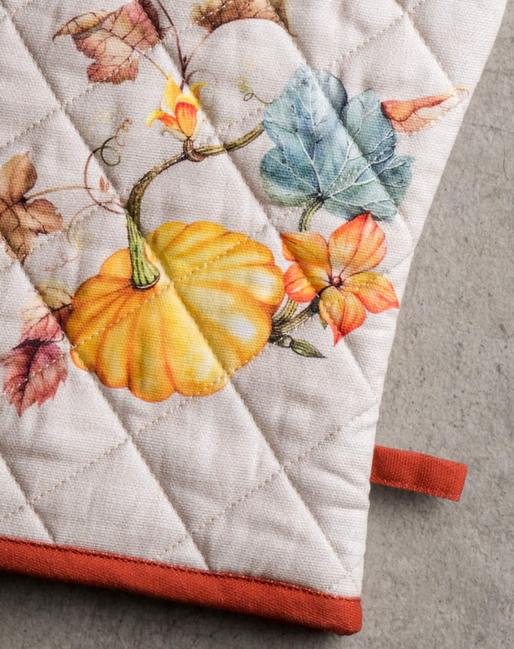 Maison d'Hermine Oven Gloves 100% Cotton Oven Mitt (7" x 13", Pack of 1)