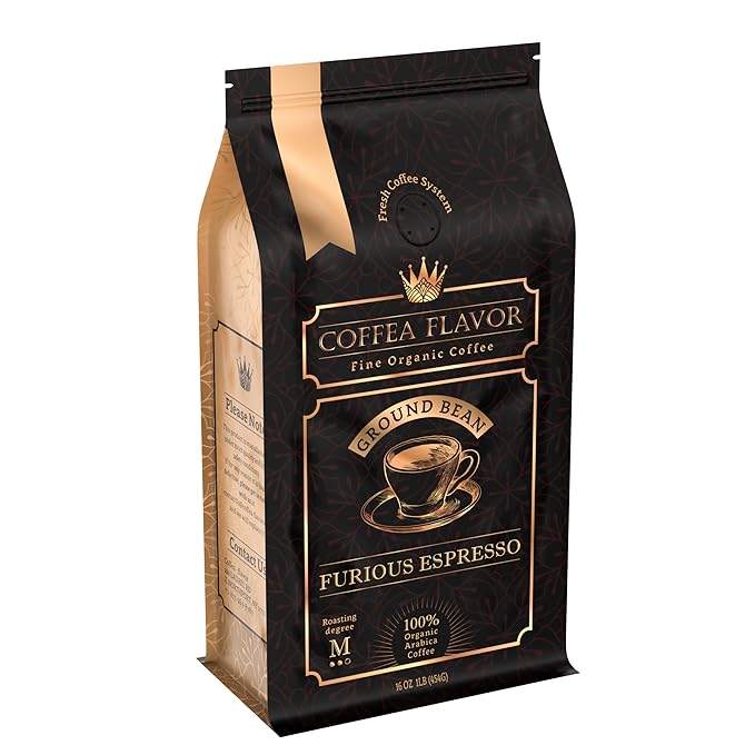 Organic Ground Coffee Medium Roast (16oz) - Furious Roast