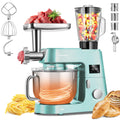 VIVOHOME 9-in-1 Stand Mixer with Fermentation & Timer, 7.5-Quart, Red
